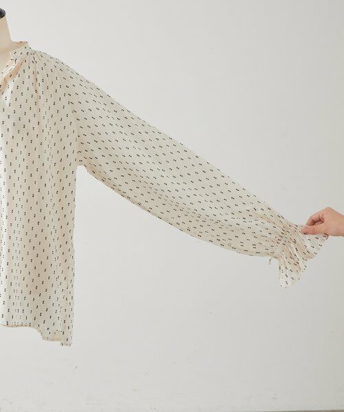 BEARDSLEY / ビアズリー シャツ・ブラウス | スモールカットジャガードブラウス | 詳細28