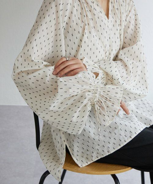 BEARDSLEY / ビアズリー シャツ・ブラウス | スモールカットジャガードブラウス | 詳細5