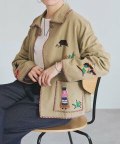 BEARDSLEY / ビアズリー その他アウター | 襟付きメキシカンジャケット