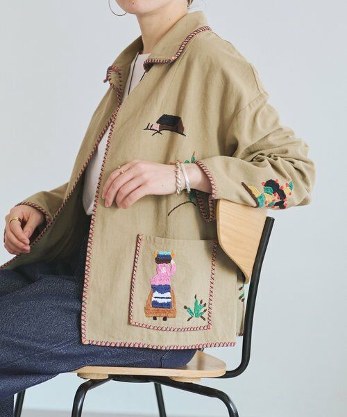 BEARDSLEY / ビアズリー その他アウター | 襟付きメキシカンジャケット | 詳細4