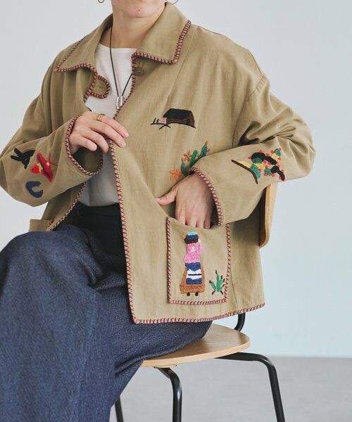 BEARDSLEY / ビアズリー その他アウター | 襟付きメキシカンジャケット | 詳細5