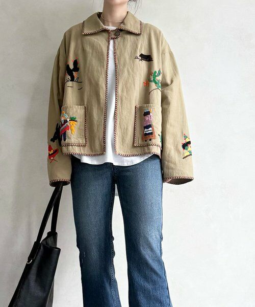 BEARDSLEY / ビアズリー その他アウター | 襟付きメキシカンジャケット | 詳細8