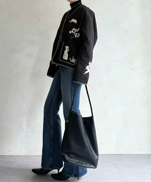 BEARDSLEY / ビアズリー その他アウター | ノーカラーメキシカンジャケット | 詳細14