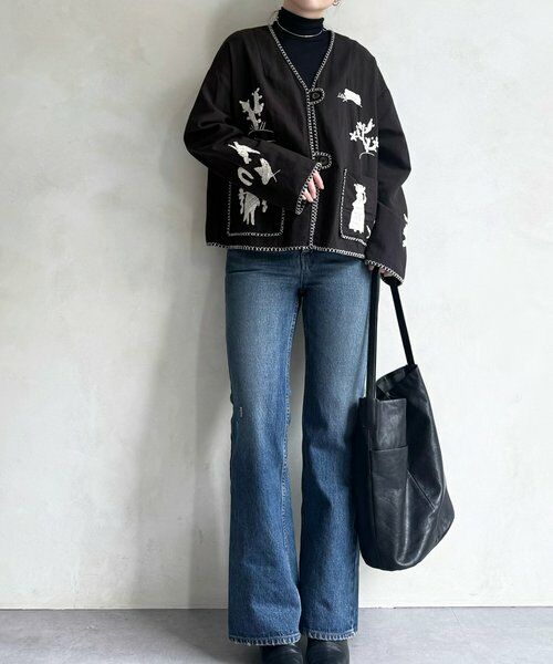 BEARDSLEY / ビアズリー その他アウター | ノーカラーメキシカンジャケット | 詳細15