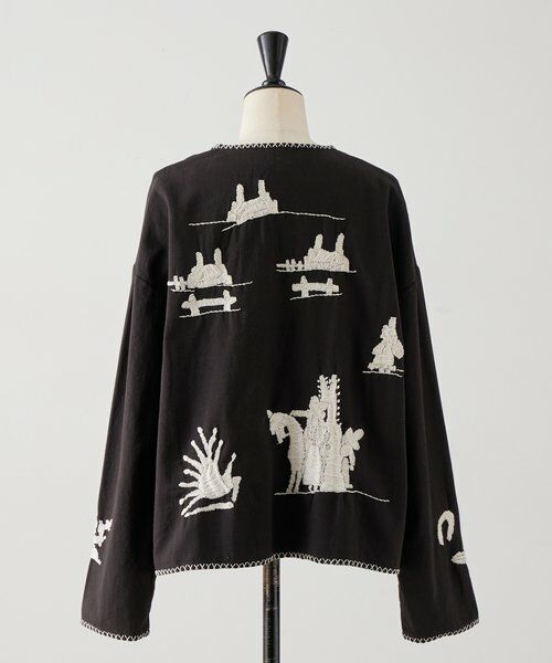 BEARDSLEY / ビアズリー その他アウター | ノーカラーメキシカンジャケット | 詳細20