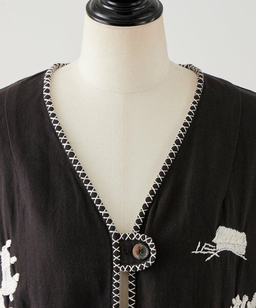 BEARDSLEY / ビアズリー その他アウター | ノーカラーメキシカンジャケット | 詳細22