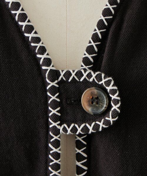 BEARDSLEY / ビアズリー その他アウター | ノーカラーメキシカンジャケット | 詳細25