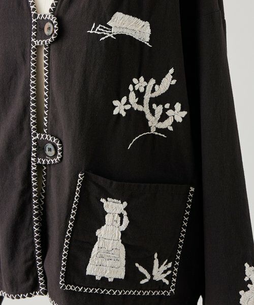 BEARDSLEY / ビアズリー その他アウター | ノーカラーメキシカンジャケット | 詳細30