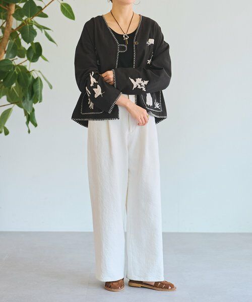 BEARDSLEY / ビアズリー その他アウター | ノーカラーメキシカンジャケット | 詳細4