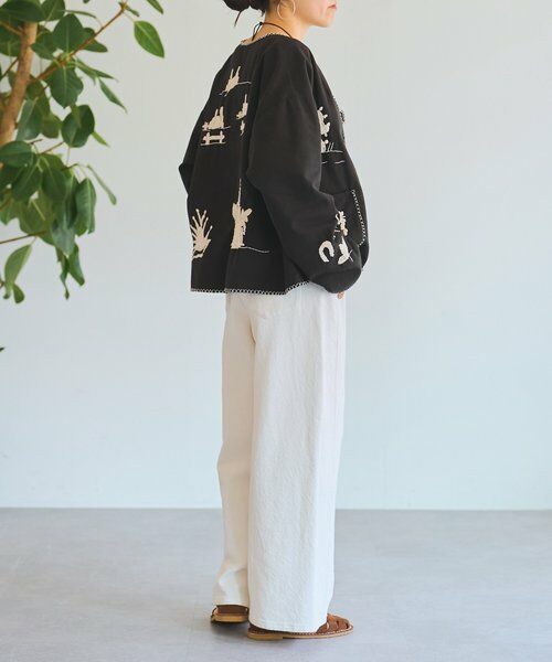 BEARDSLEY / ビアズリー その他アウター | ノーカラーメキシカンジャケット | 詳細5