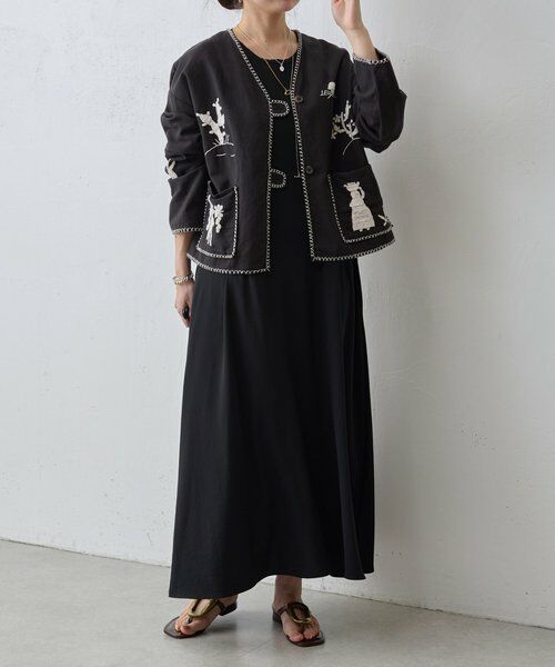 BEARDSLEY / ビアズリー その他アウター | ノーカラーメキシカンジャケット | 詳細8