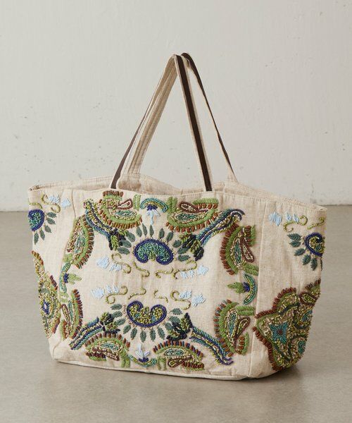 BEARDSLEY / ビアズリー トートバッグ | 《IMAYIN》ビーズ刺繍トートバッグ | 詳細1