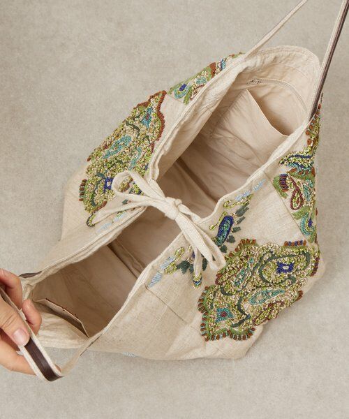 BEARDSLEY / ビアズリー トートバッグ | 《IMAYIN》ビーズ刺繍トートバッグ | 詳細11