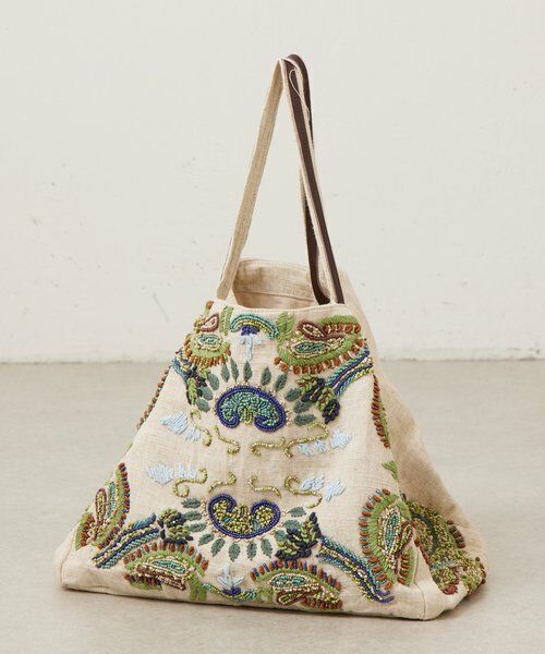 BEARDSLEY / ビアズリー トートバッグ | 《IMAYIN》ビーズ刺繍トートバッグ | 詳細12