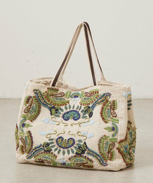 BEARDSLEY / ビアズリー トートバッグ | 《IMAYIN》ビーズ刺繍トートバッグ | 詳細13