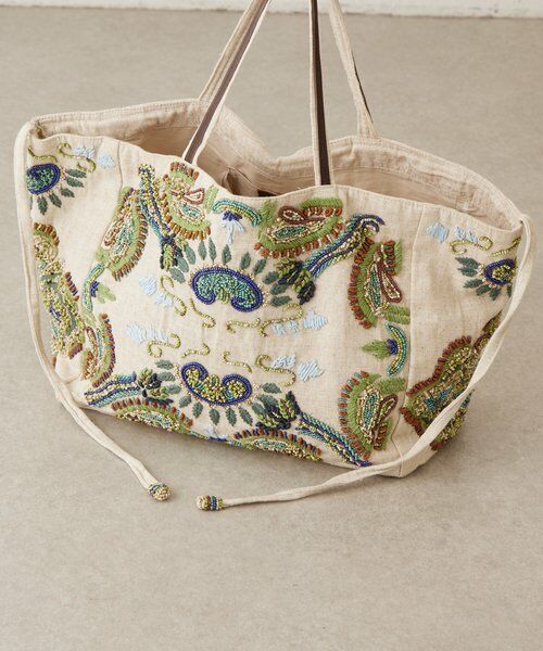 BEARDSLEY / ビアズリー トートバッグ | 《IMAYIN》ビーズ刺繍トートバッグ | 詳細15