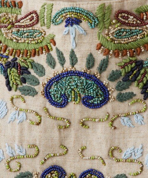 BEARDSLEY / ビアズリー トートバッグ | 《IMAYIN》ビーズ刺繍トートバッグ | 詳細4