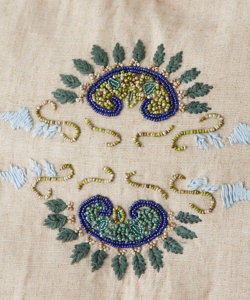 BEARDSLEY / ビアズリー トートバッグ | 《IMAYIN》ビーズ刺繍トートバッグ | 詳細6