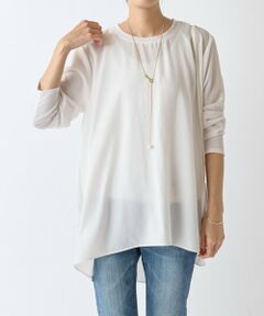 BEARDSLEY / ビアズリー シャツ・ブラウス | 後ろドレープTブラウス