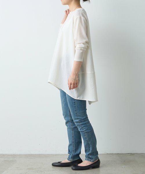 BEARDSLEY / ビアズリー シャツ・ブラウス | 後ろドレープTブラウス | 詳細12