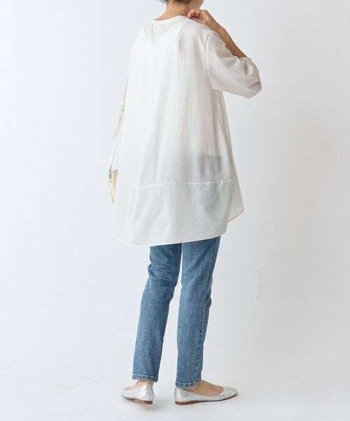 BEARDSLEY / ビアズリー シャツ・ブラウス | 後ろドレープTブラウス | 詳細6