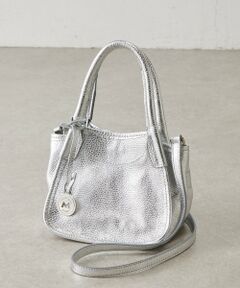 BEARDSLEY / ビアズリー トートバッグ | 《MARCO MASI》2AWYレザートートバッグ（シルバー）