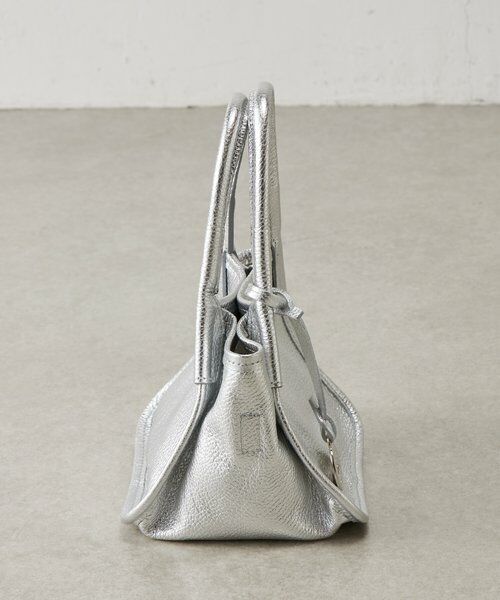 BEARDSLEY / ビアズリー トートバッグ | 《MARCO MASI》2AWYレザートートバッグ（シルバー） | 詳細3