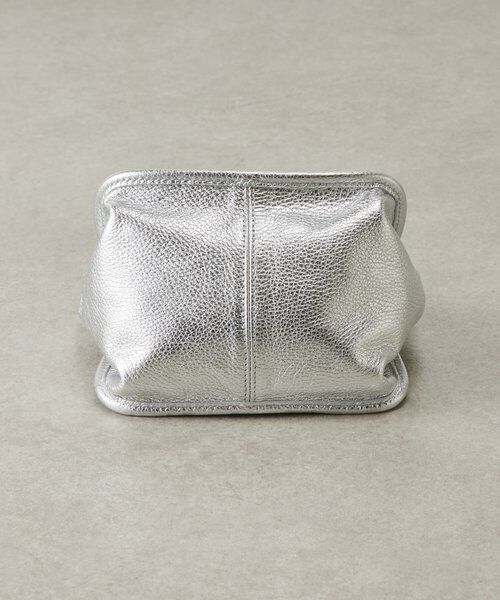 BEARDSLEY / ビアズリー トートバッグ | 《MARCO MASI》2AWYレザートートバッグ（シルバー） | 詳細4