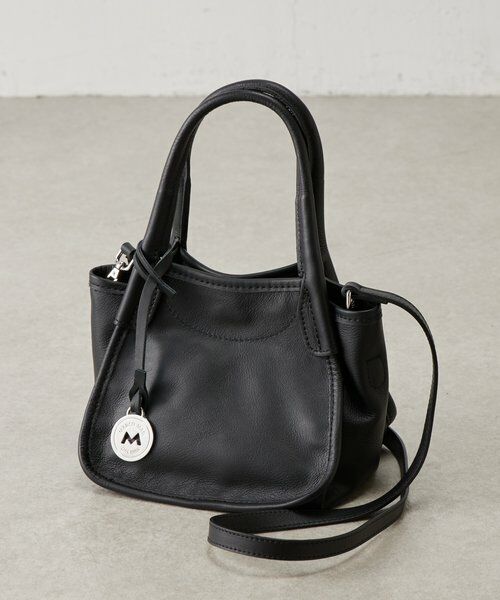 BEARDSLEY / ビアズリー トートバッグ | 《MARCO MASI》2AWYレザートートバッグ（ブラック） | 詳細1