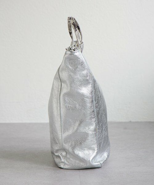 BEARDSLEY / ビアズリー トートバッグ | 《MARCO MASI》シルバートートバッグ | 詳細4