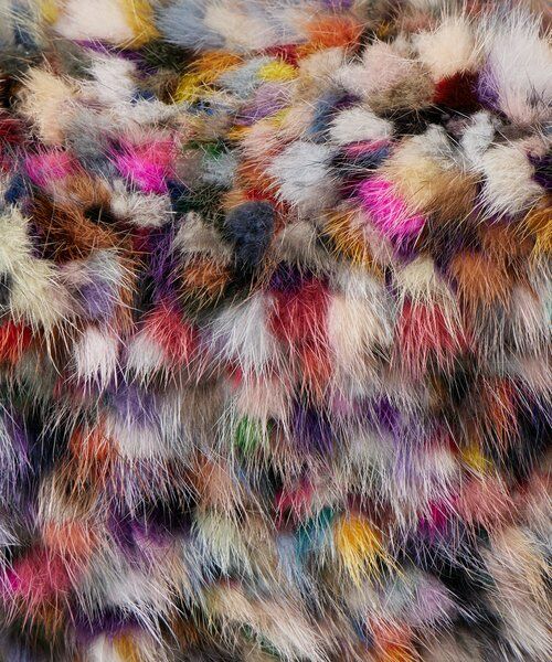 BEARDSLEY / ビアズリー トートバッグ | 《MARCO MASI》ミンクファーMIXカラーバッグ | 詳細12