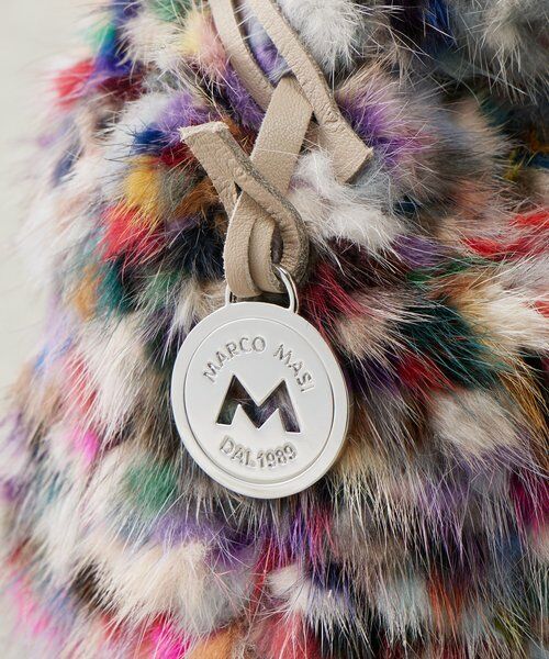 BEARDSLEY / ビアズリー トートバッグ | 《MARCO MASI》ミンクファーMIXカラーバッグ | 詳細13