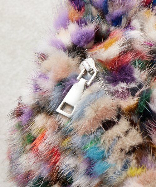 BEARDSLEY / ビアズリー トートバッグ | 《MARCO MASI》ミンクファーMIXカラーバッグ | 詳細14