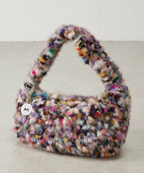 BEARDSLEY / ビアズリー トートバッグ | 《MARCO MASI》ミンクファーMIXカラーバッグ | 詳細7