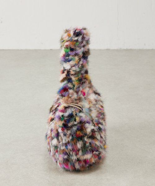 BEARDSLEY / ビアズリー トートバッグ | 《MARCO MASI》ミンクファーMIXカラーバッグ | 詳細9