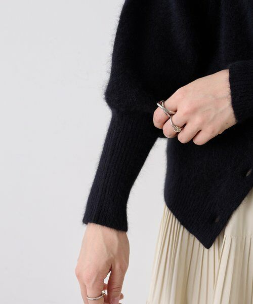 BEARDSLEY / ビアズリー ニット・セーター | 後ろ釦ファーニット | 詳細12