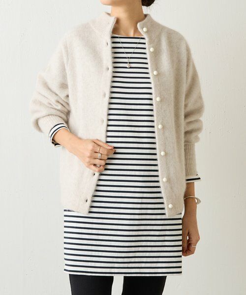 BEARDSLEY / ビアズリー ニット・セーター | 後ろ釦ファーニット | 詳細16