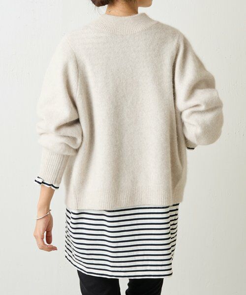 BEARDSLEY / ビアズリー ニット・セーター | 後ろ釦ファーニット | 詳細18