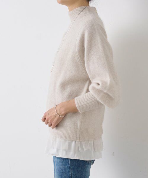 BEARDSLEY / ビアズリー ニット・セーター | 後ろ釦ファーニット | 詳細23