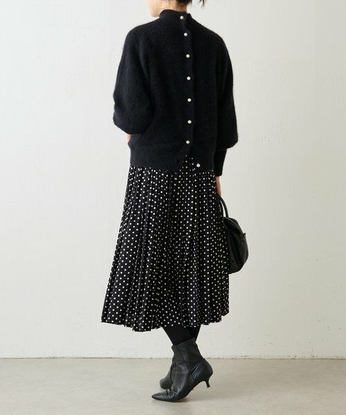 BEARDSLEY / ビアズリー ニット・セーター | 後ろ釦ファーニット | 詳細4