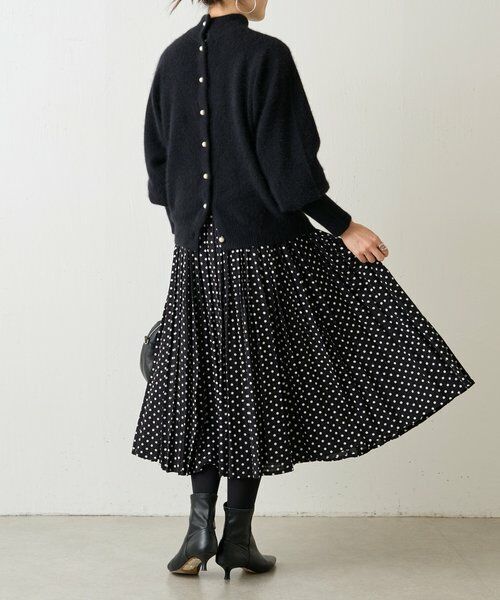 BEARDSLEY / ビアズリー ニット・セーター | 後ろ釦ファーニット | 詳細5