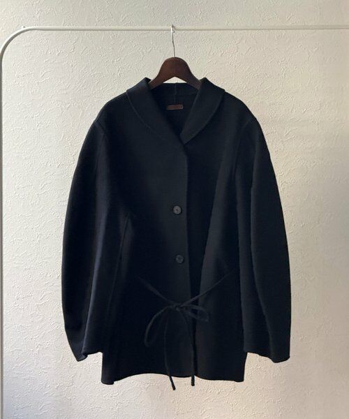 BEARDSLEY / ビアズリー その他アウター | 《RRACE》ショールカラーハーフコート | 詳細2