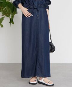 BEARDSLEY / ビアズリー ロング・マキシ丈スカート | 《12/11(木)予約開始》トロミデニムタイトスカート