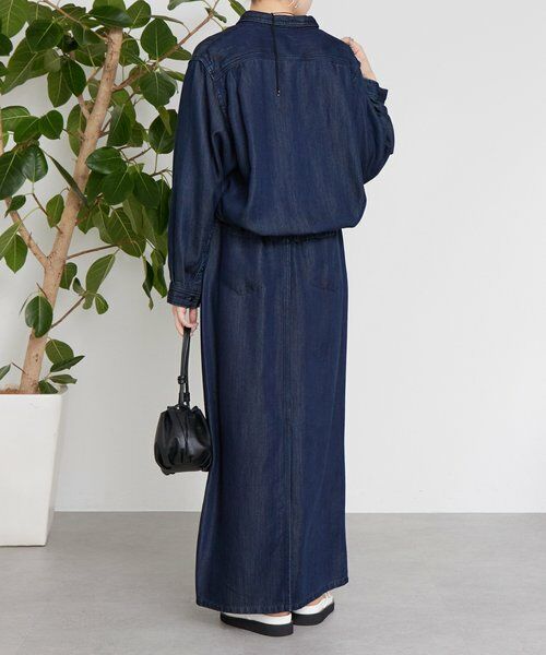 BEARDSLEY / ビアズリー ロング・マキシ丈スカート | 《12/11(木)予約開始》トロミデニムタイトスカート | 詳細7