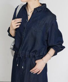 BEARDSLEY / ビアズリー シャツ・ブラウス | 《12/11(木)予約開始》トロミデニムショートシャツ