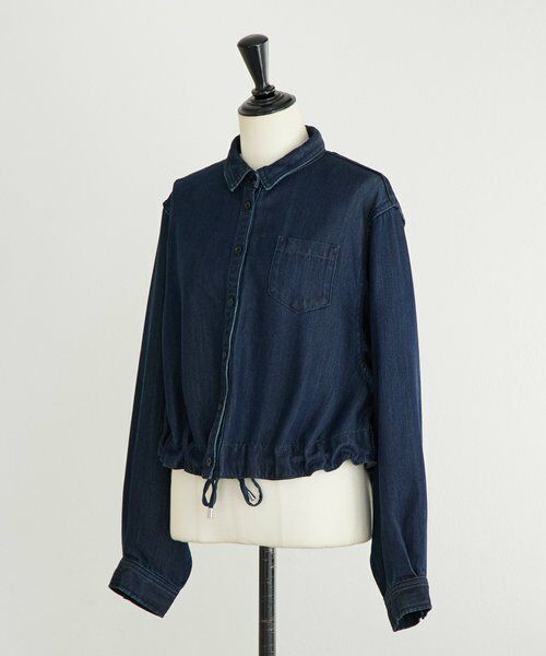 BEARDSLEY / ビアズリー シャツ・ブラウス | 《12/11(木)予約開始》トロミデニムショートシャツ | 詳細15