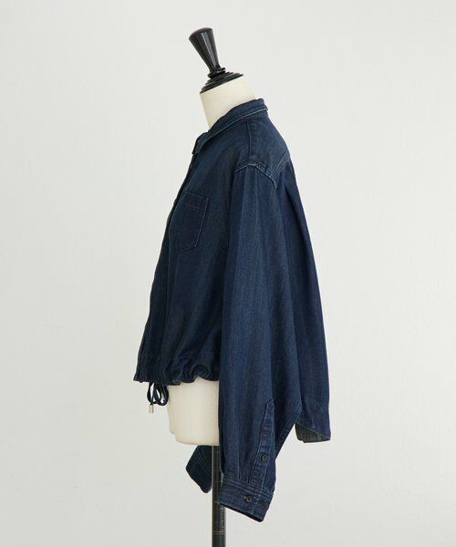 BEARDSLEY / ビアズリー シャツ・ブラウス | 《12/11(木)予約開始》トロミデニムショートシャツ | 詳細16