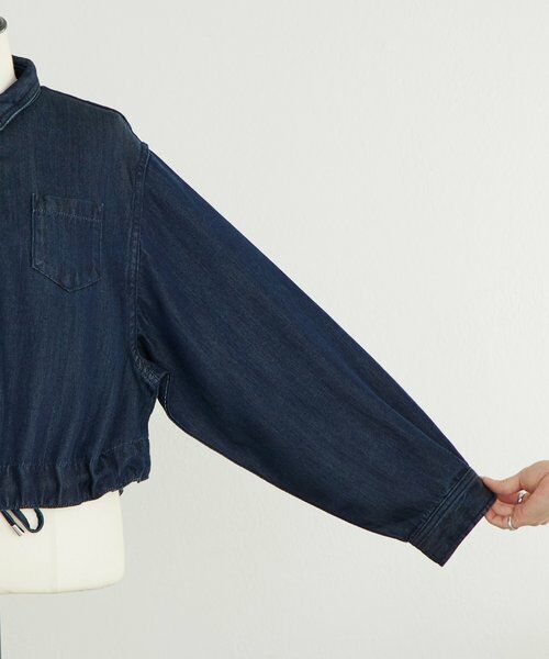 BEARDSLEY / ビアズリー シャツ・ブラウス | 《12/11(木)予約開始》トロミデニムショートシャツ | 詳細18