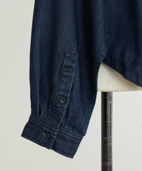 BEARDSLEY / ビアズリー シャツ・ブラウス | 《12/11(木)予約開始》トロミデニムショートシャツ | 詳細20