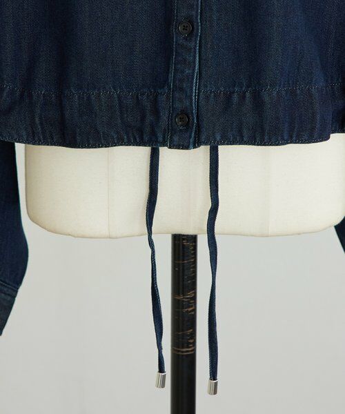 BEARDSLEY / ビアズリー シャツ・ブラウス | 《12/11(木)予約開始》トロミデニムショートシャツ | 詳細24